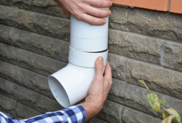 Drainage Downspout Repair in Summerville