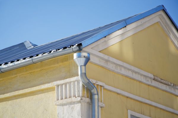 Steel Downspout Installation in Summerville